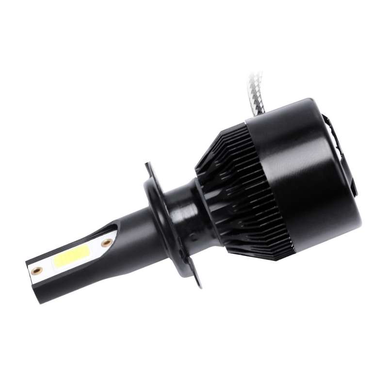 C6 Car Headlight Bulb Led Lamp H7 Led Headlight Bulbs,2Pcs 6500K Cool White Led Headlight Fog Light