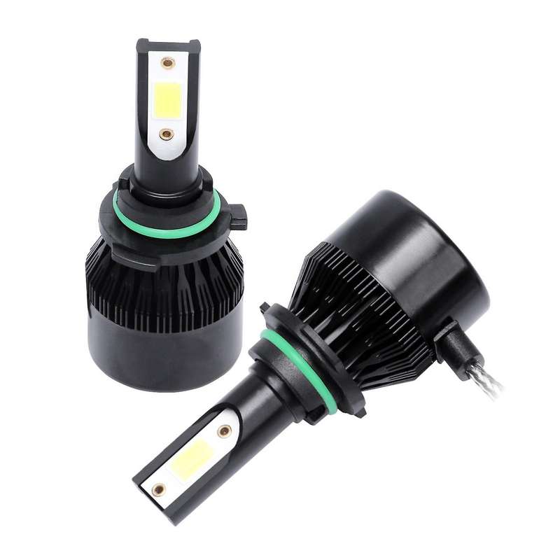 C6 Car Headlight Bulb Led Lamp 9006/Hb4 Led Headlight Bulbs,2Pcs 6500K Cool White Led Headlight Fog