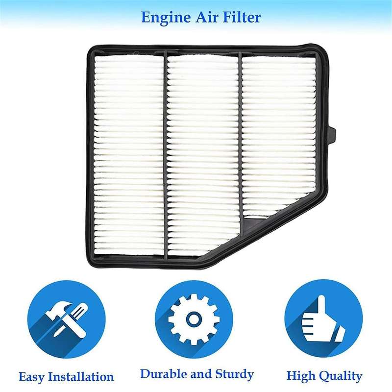 CA12551 Engine Air Filter for 2.5L 2019 2020 2021 2022 2023 2024 Replace 165466CA0A