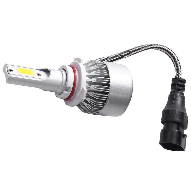 C6 Led Car Headlight Bulbs, 2Pcs 3000K Yellow Light Led Headlight Fog Light-Bulbs 72W 8000Lm Convers