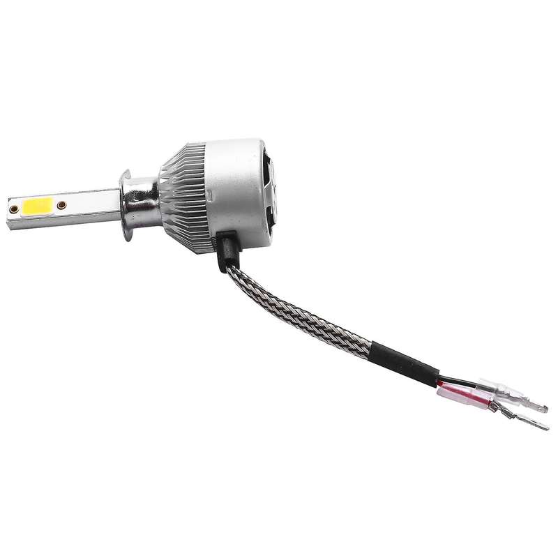 C6 Led Car Headlight Bulbs, 2Pcs 3000K Yellow Light Led Headlight Fog Light-Bulbs 72W 8000Lm Convers