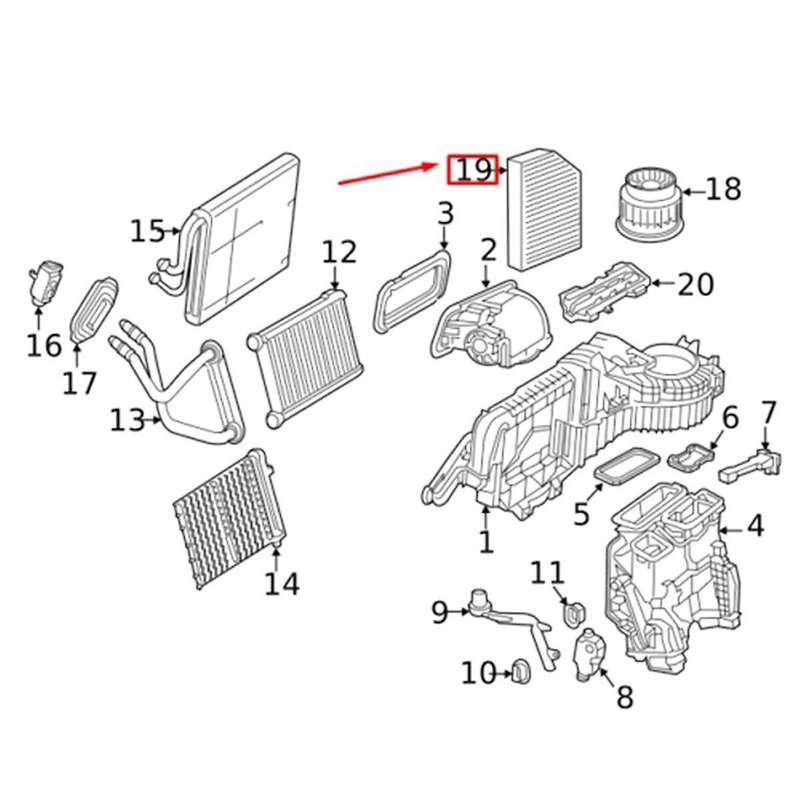 Cabin Air Filter for C-class E-class G-class 1678350400 A4638352800