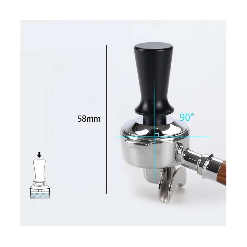 Calibrated Coffee Tamper 58mm Constant Pressure 30lb Elasticity Distributor Tool Accessories