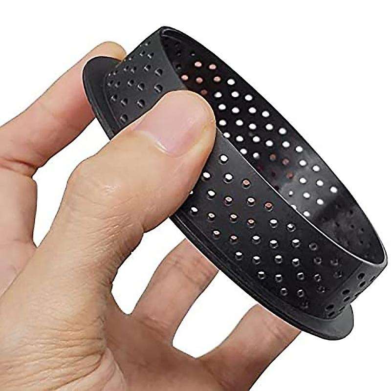 Cake Mold Mousse Tart Ring,Round and Heart Shaped Baking ,Dessert Pies Decorating Tool Perforated Ba