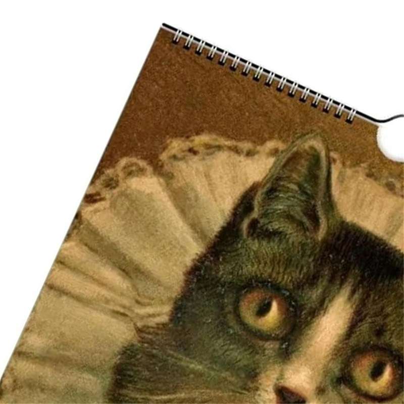 Calendat 2024 Ugly Cats Calendar New Year Gift Wall Hanging Calendar Home Decor for Planning Calenda