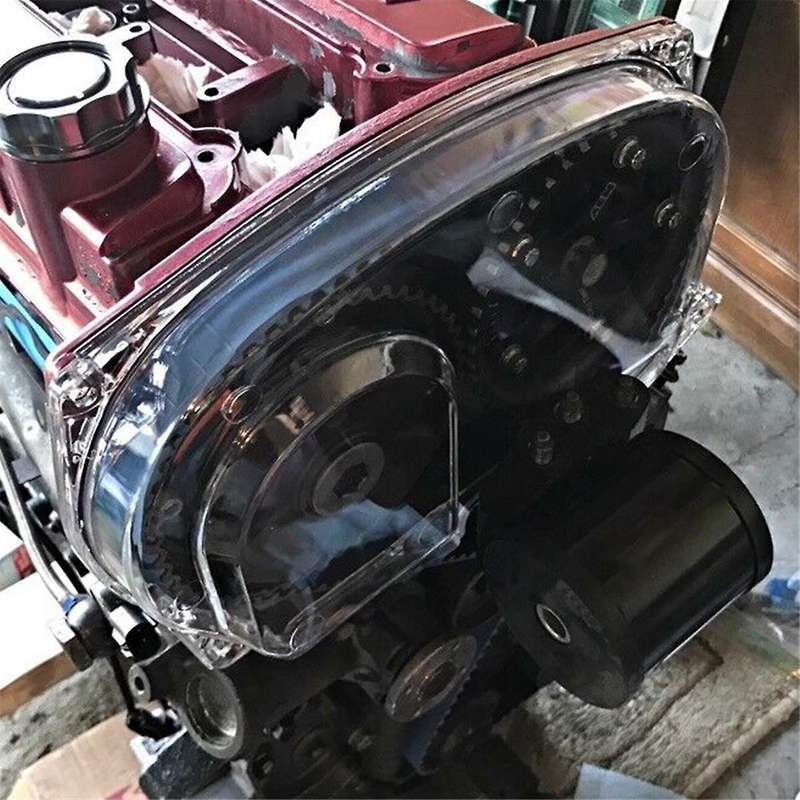 Cam Gear Timing Belt Cover Clear Fit for 9 IX Mivec 4G63