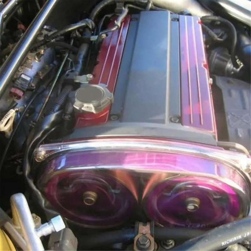 Cam Gear Timing Belt Cover Clear Fit for DSM EVO4-8 4G63