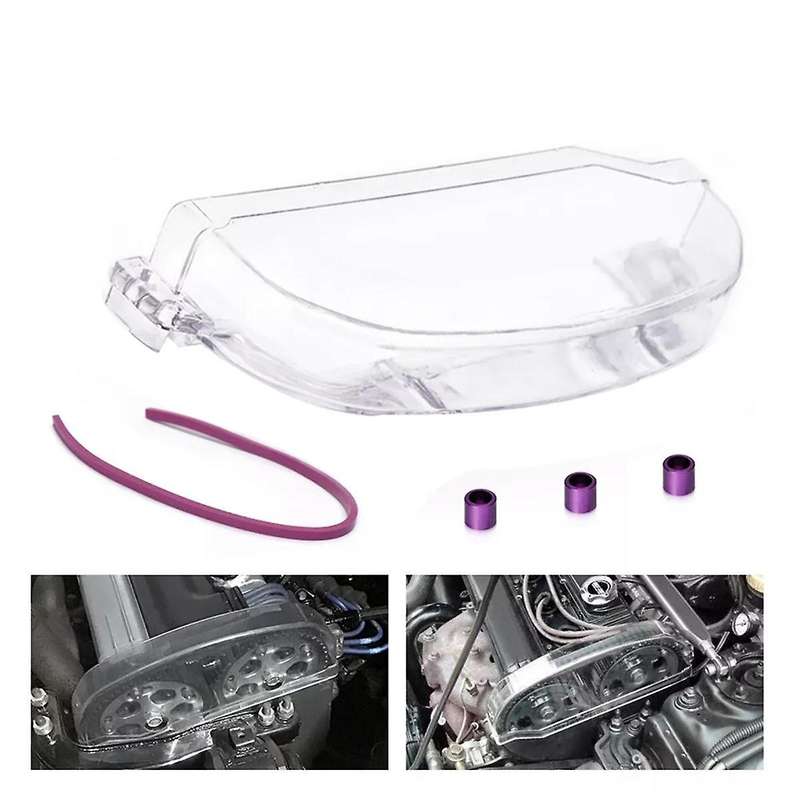 Cam Gear Timing Belt Cover Clear Fit for Eclipse 4G63 Turbo 1 2 3