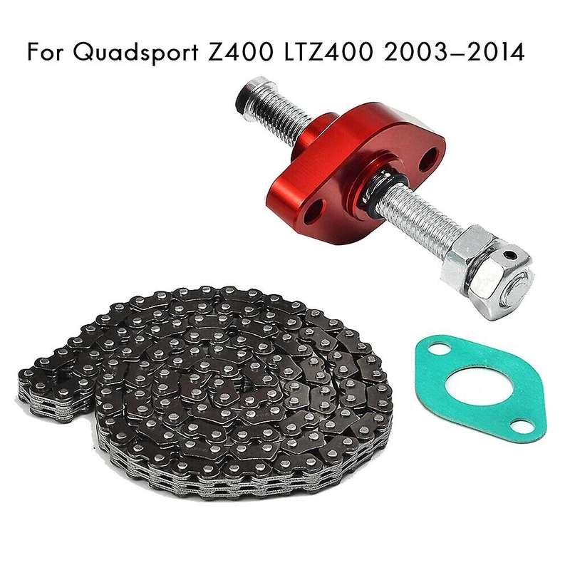 Cam Timing Chain & CNC Manual Tensioner for Quadsport LTZ400 2003-2014