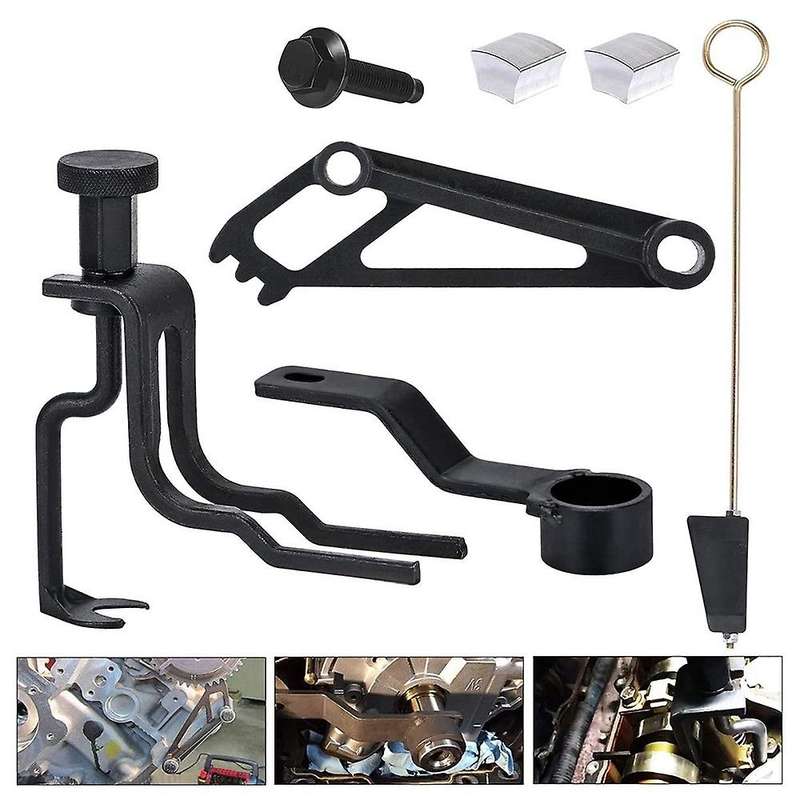 Cam Phaser Crankshaft Position Timing Chain Valve Spring Compressor Engines Repair Tools Kit for 4.6
