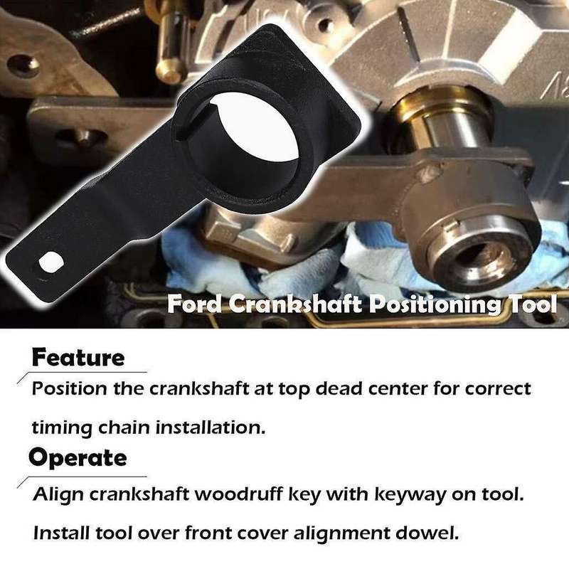 Cam Phaser Holding Tool Crankshaft Positioning Wrench Holder Tool for