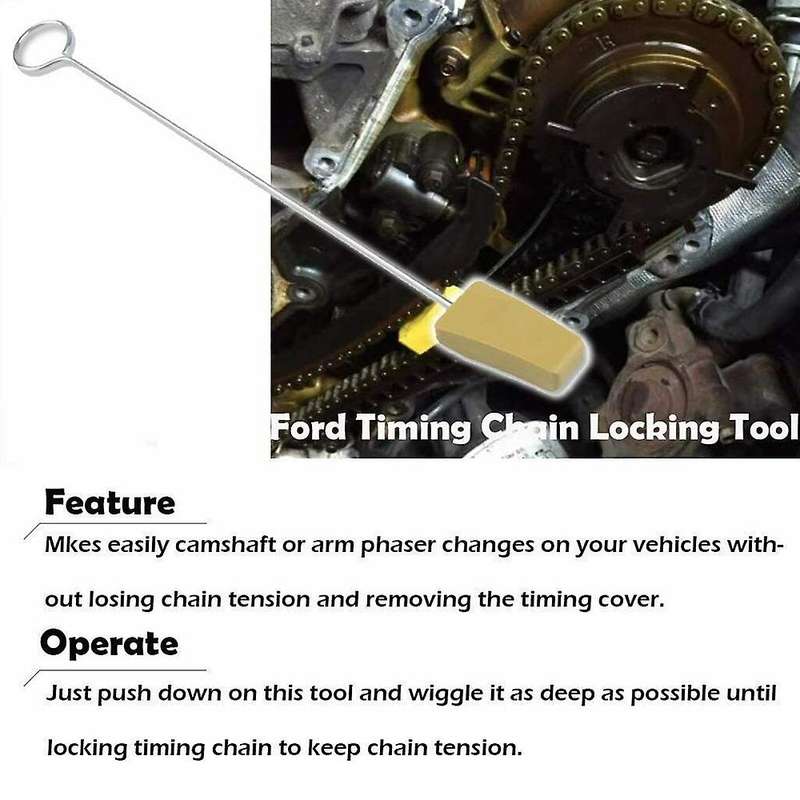 Cam Phaser Lock Out Noise Repair Kit Timing Chain Wedge Tool Bolt for 5.4