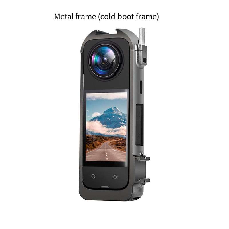 Camera Bezel for X4 Metal Bezel Panoramic Sports Camera Rabbit Cage Expansion Aluminum Bezel Accesso