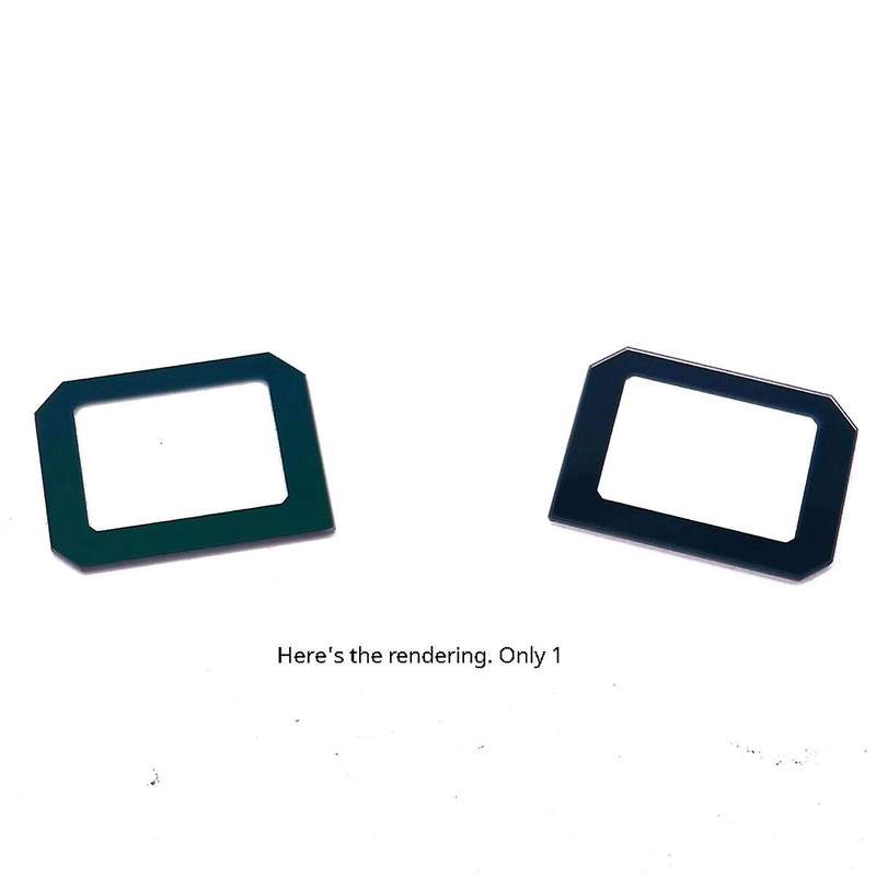Camera Repair Parts for XT5 XH2 Top Cover Viewfinder Outer Glass