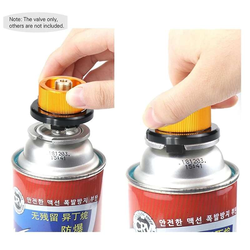 Camping Gas Saver Plus Gas Converter Refill Adapter Shifter Small Propane Tank Inlet Valve Cylinder