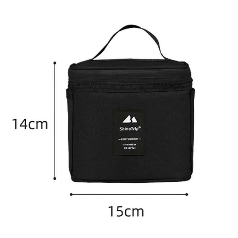 Camping Condiment Bottle Set Storage Bag Portable Reusable Picnic Bag BBQ Camping Gear