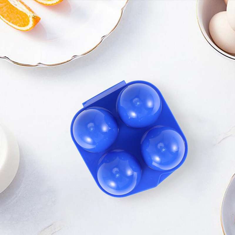 Camping Egg Box Plastic Egg Box Egg Storage Box Portable Egg Box 4 Egg Box