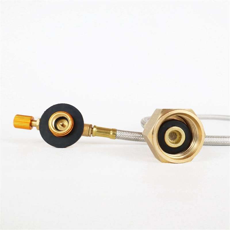 Camping Gas Stove Gas Refill Adapter Outdoor Cylinder Filling Adapter Gas Tank Furnace Connector Ac