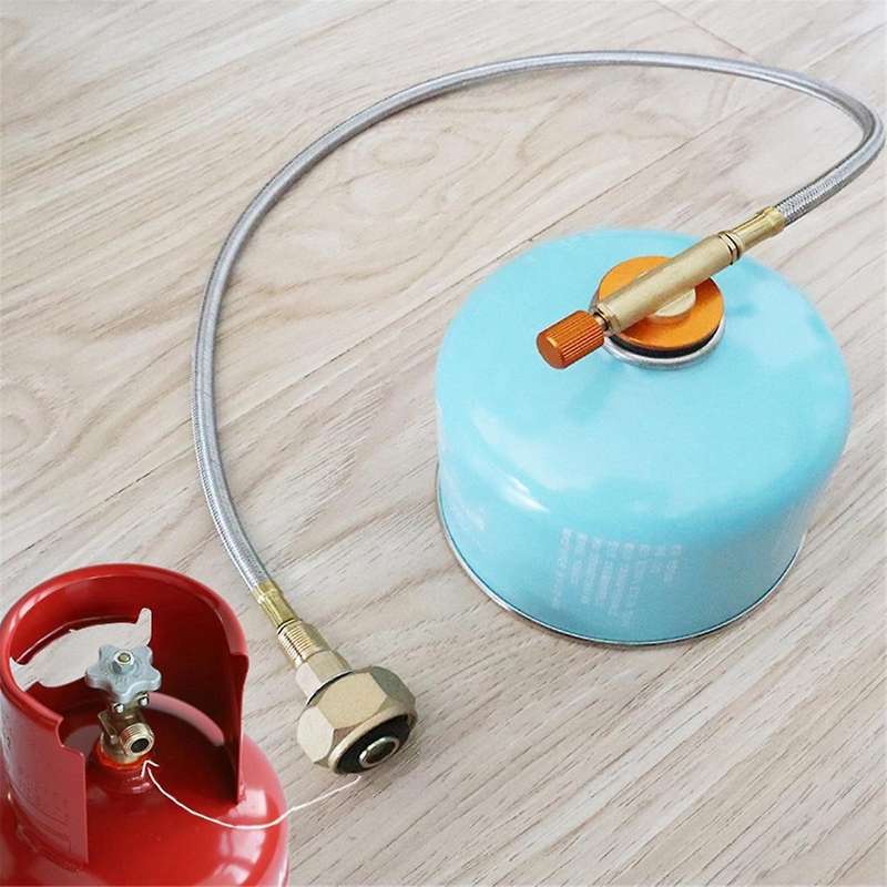 Camping Gas Stove Gas Refill Adapter Outdoor Cylinder Filling Adapter Gas Tank Furnace Connector Ac