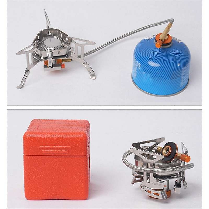 Camping Gas Stove Portable Collapsible Stove Burner for Outdoor Backpacking Hiking Picnic