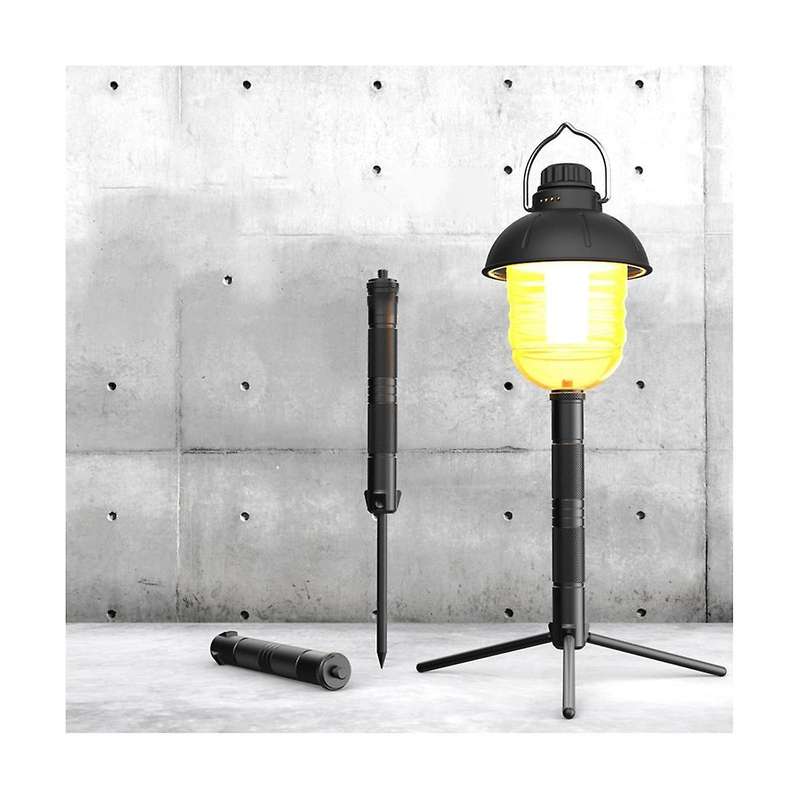 Camping Lamp Bracket Multifunctional Charging Poleless Dimming Desktop Outdoor Dual Use Camping Lam