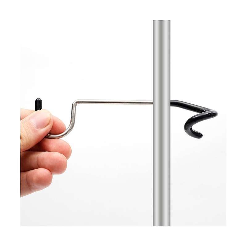 Camping Light Pole Hook Stainless Steel Tent Pole Light Hook Multi-functional Outdoor Camping Light