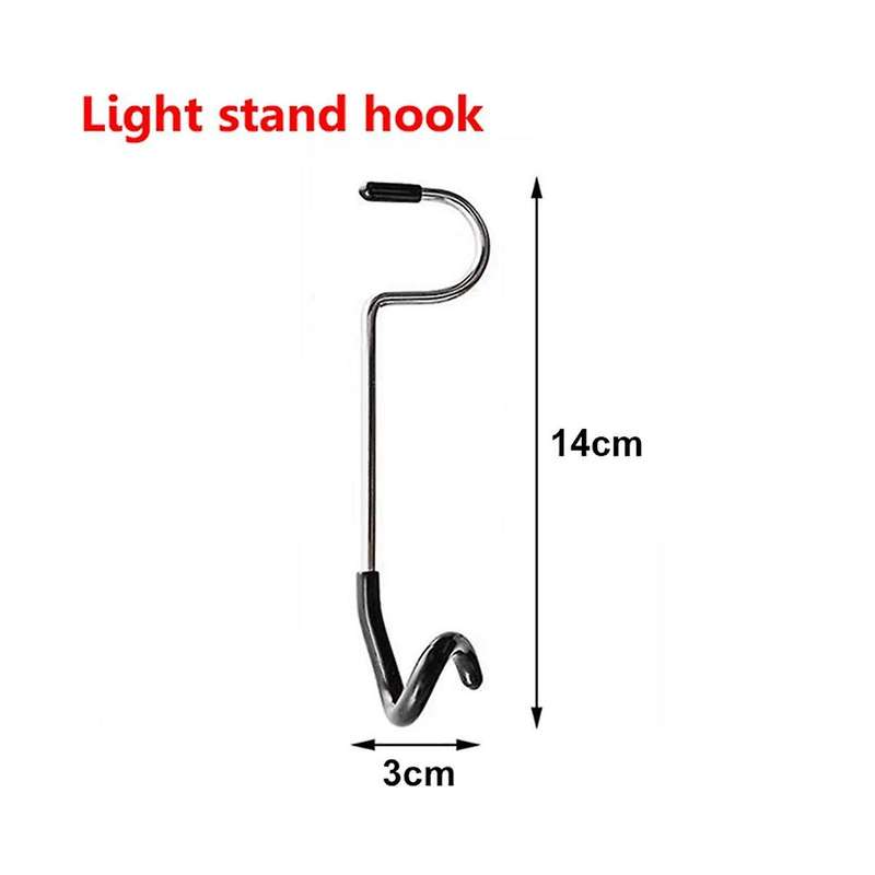 Camping Light Pole Hook Stainless Steel Tent Pole Light Hook Multi-functional Outdoor Camping Light