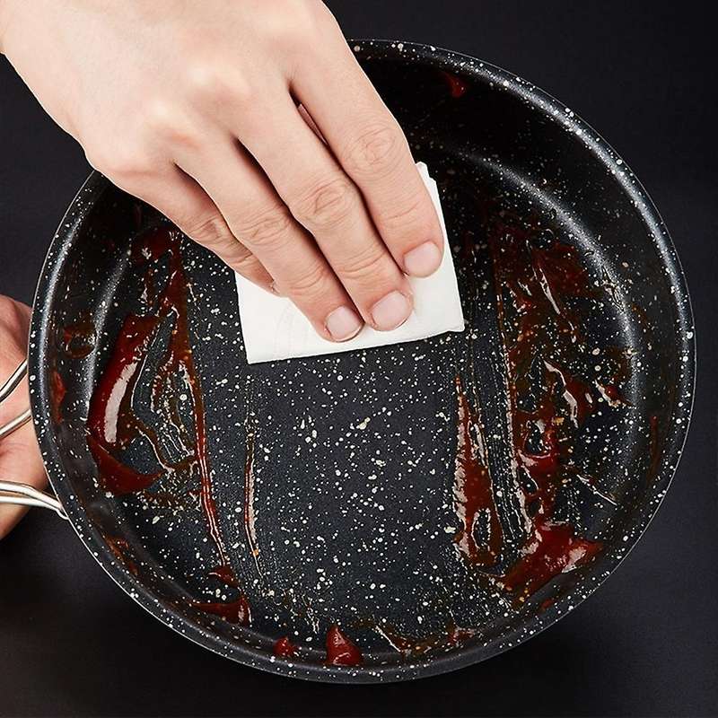 Camping Pan 7Inch Folding Non-Stick Frying Fry Pan Cookware Frypan for Outdoor Hiking Picnic Backpac