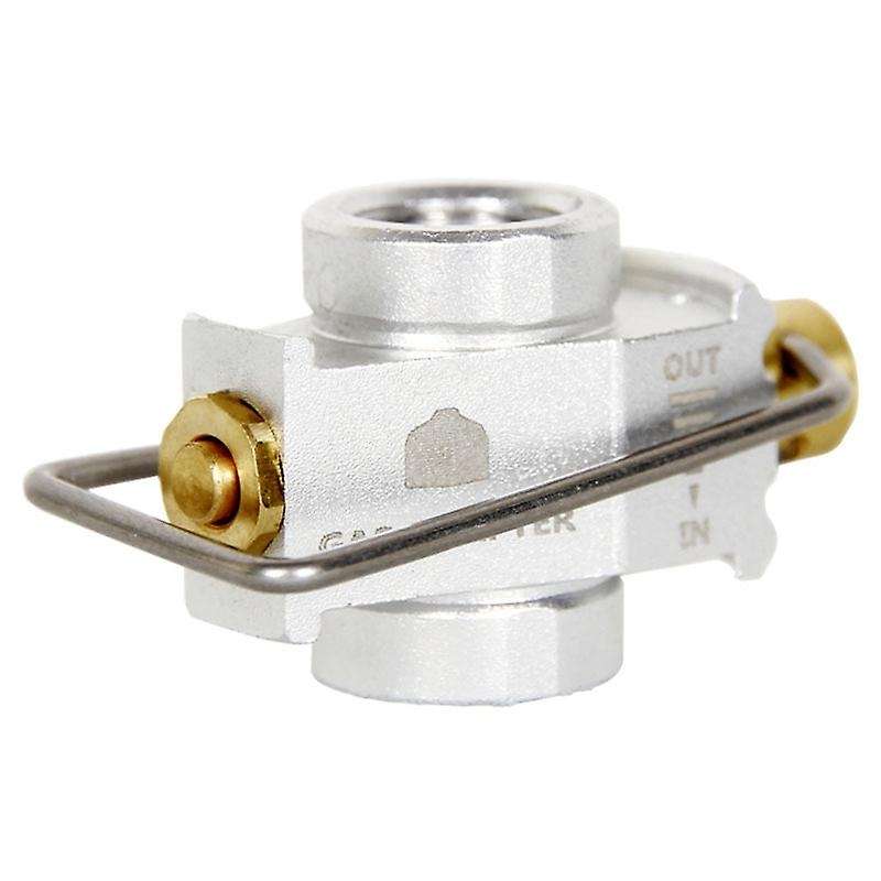Camping Saver Plus Converter Shifter Refill Flat Tank Conversion Adapter Camping Adapter Valve,Silv