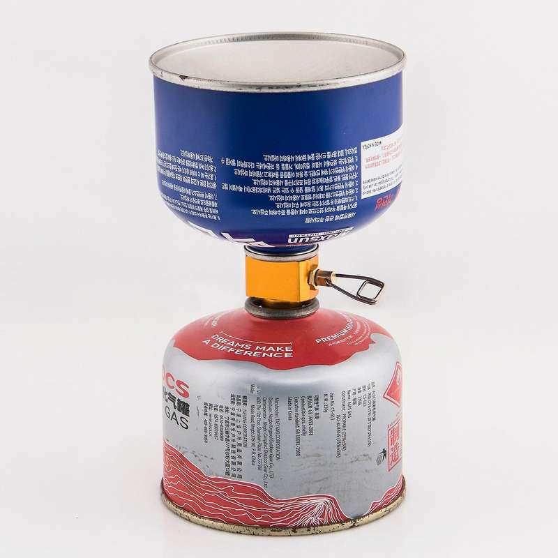 Camping Stove Propane Refill Adapter Burner Filling Butane Cylinder Tank Saver Camping Equipment
