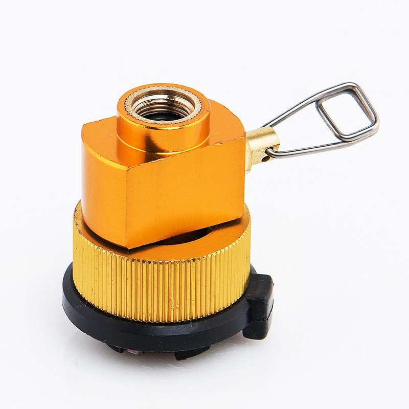 Camping Stove Propane Refill Adapter Burner Filling Butane Cylinder Tank Saver Camping Equipment