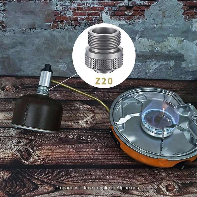 Camping Stove Adapter Propane Stove to Adapter Gas Tank Converter Propane Interface Accessories
