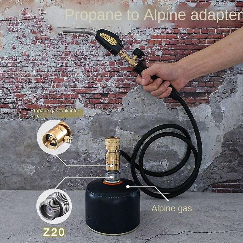 Camping Stove Adapter Propane Stove to Adapter Gas Tank Converter Propane Interface Accessories