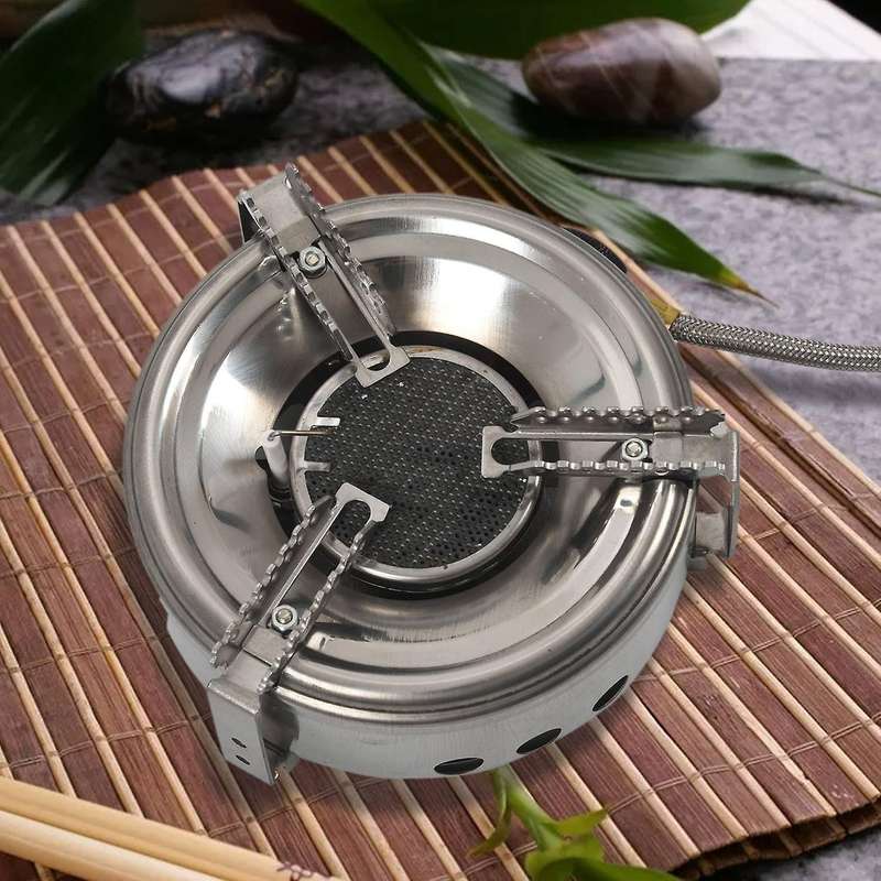 Camping Windproof Stove Split Type Stove Outdoor Field Equipment