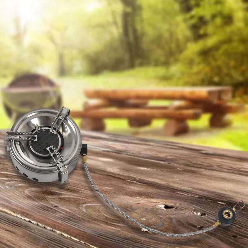 Camping Windproof Stove Split Type Stove Outdoor Field Equipment