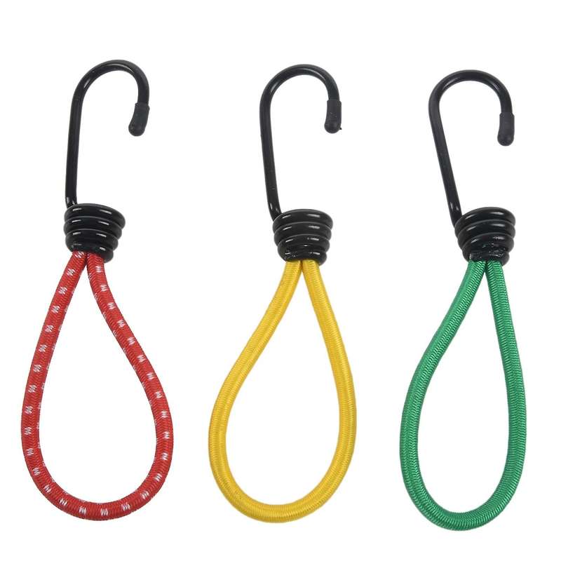 Camping Tent Elastic Rope Buckle with Elastic Rope Hook Camping Canopy Accessories Outdoor Camping T