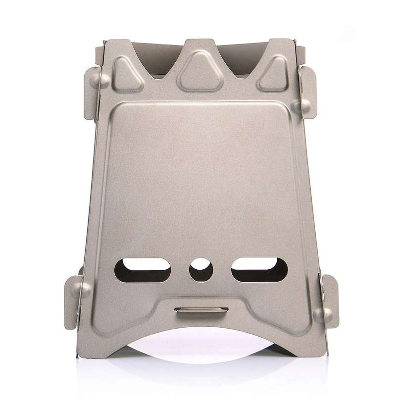 Camping Wood Stove Portable Titanium Burner Backpack Burner Tourist Cooker Outdoor Survival Trekking