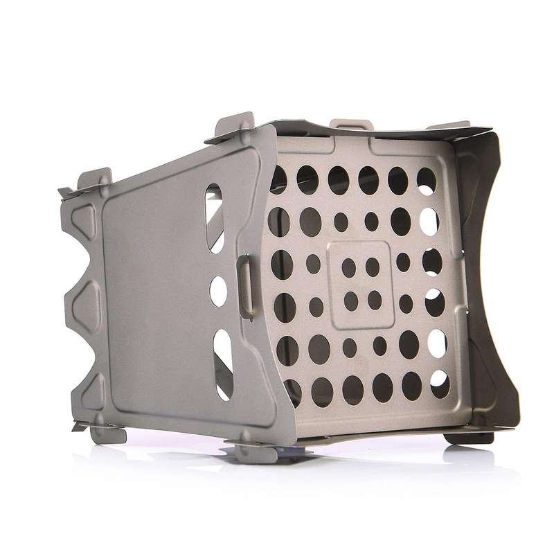 Camping Wood Stove Portable Titanium Burner Backpack Burner Tourist Cooker Outdoor Survival Trekking