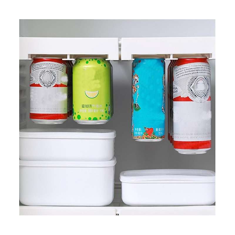Can Dispenser Beer Soda Storage Rack Refrigerator Organizer Soda Can Beverage Bottle Holder for Fri