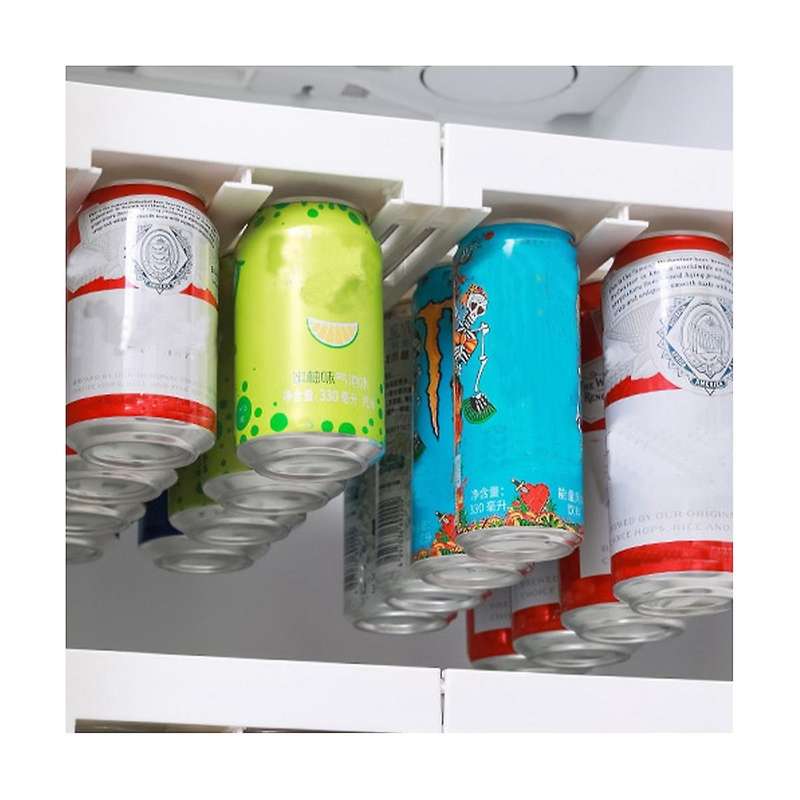 Can Dispenser Beer Soda Storage Rack Refrigerator Organizer Soda Can Beverage Bottle Holder for Fri