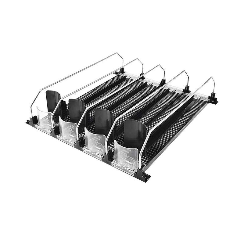 Can Dispenser for Refrigerator with Adjustable Glide Automatic Push Puller ,for , Beer, and Other
