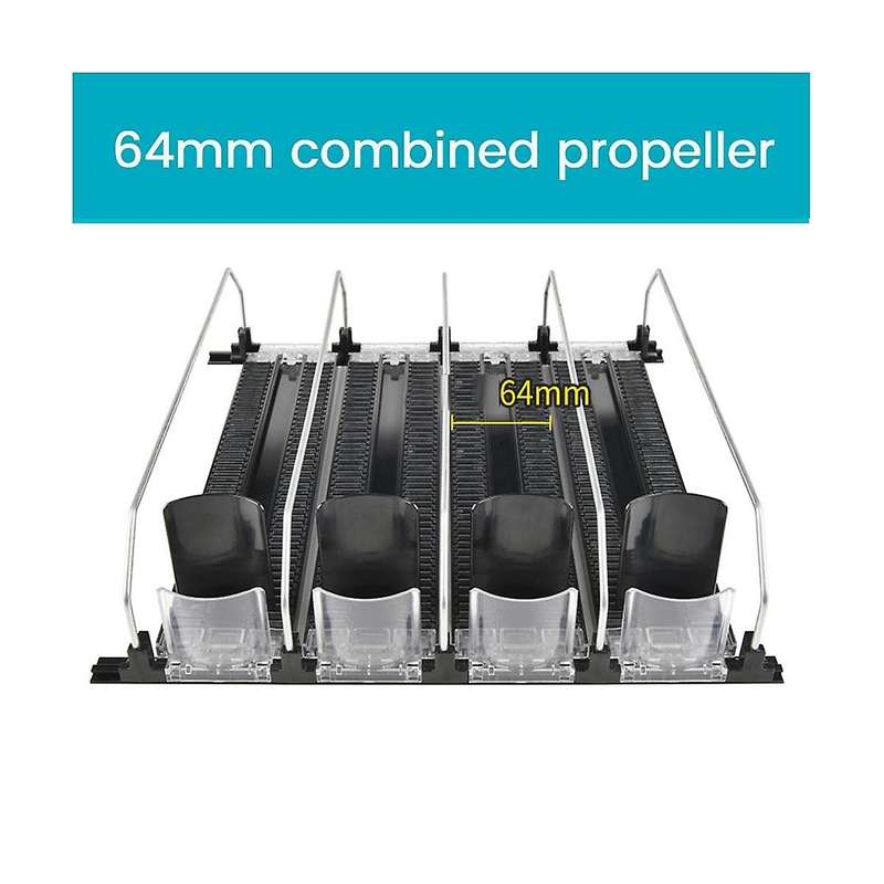 Can Dispenser for Refrigerator with Adjustable Glide Automatic Push Puller ,for , Beer, and Other