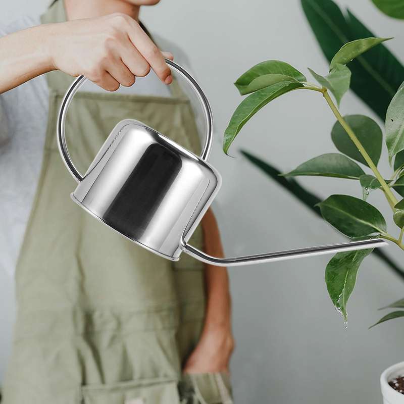 Can Pot Stainless Steel 900Ml Household Shower Pot Watering Flower