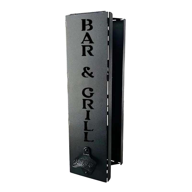 Can Cooler Holder with Bottle Opener, 2in1 Can Cooler Holder, Wall Mounted Can Cooler Holder Suitabl
