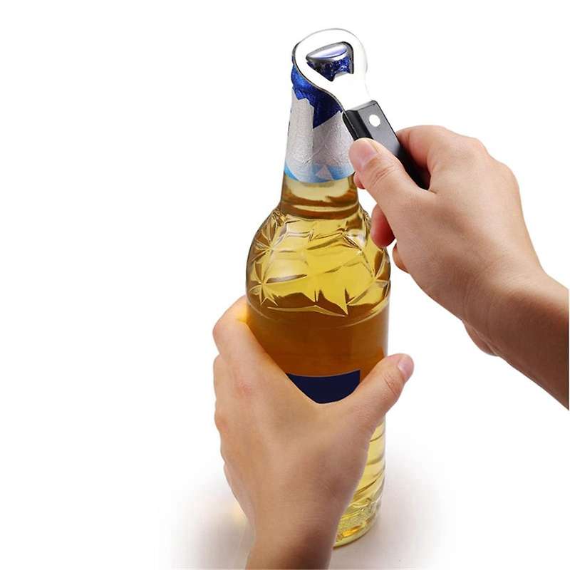 Can Punch Bottle Opener, Manual Stainless Steel Can Opener 1 Pack