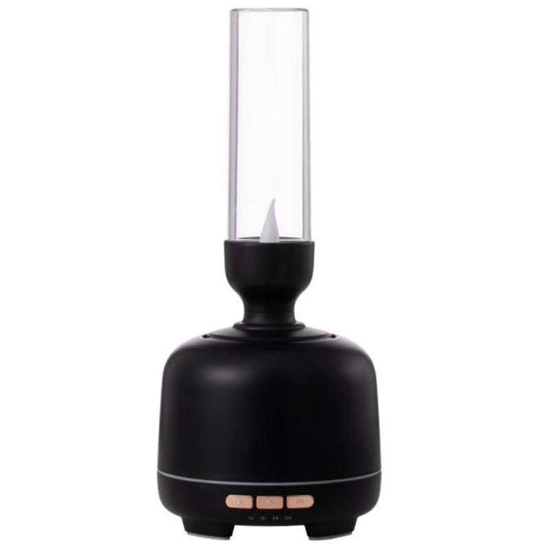Candle Aromatherapy Diffuser Dual Nozzle Air Humidifier Mist Maker LED Lamp Aroma Essential Oil Diff