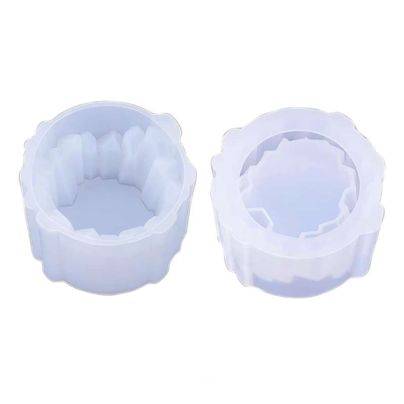 Candle Holder Resin Mold,Candlestick Silicone Resin for DIY Jewelry Storage Box,Crafts Casting,Trink