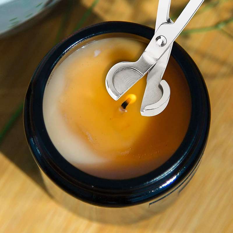 Candle Wick Trimmer, Stainless Steel Wick Clipper Cutter, Scissors,reaches Deep Into Candles to Cut