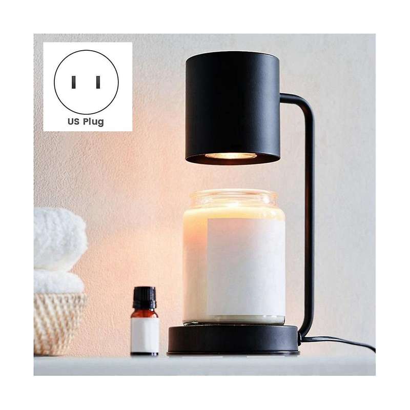 Candle Warmer Lamp, Candle Lamp Compatible, Metal Housing, Adjustable Light Heat,voltage 110v Us Pl