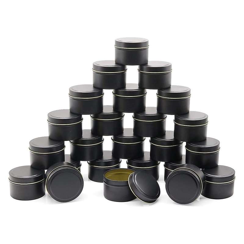 Candle Tins 24 Piece,8 Oz Candle Containers, Candle Jars for Candle Making,Handmade Candle Making To